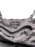 Dark Purple Lace Floral Top (XXS)