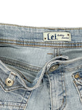 LEI Light Wash Vintage Denim Hotpants (S)