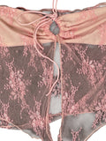Pink Lingerie Pattern Top (XS)