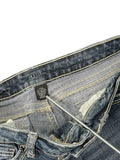 Ana Classic Blue Vintage Denim Skirt (XL)