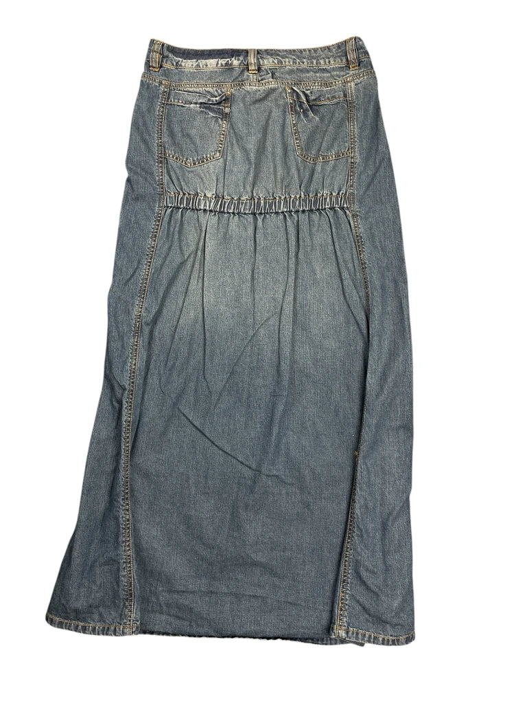 Mixit Blue Denim Maxi Skirt (S)
