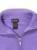 Raffaela Purple Zip Sweater (L)