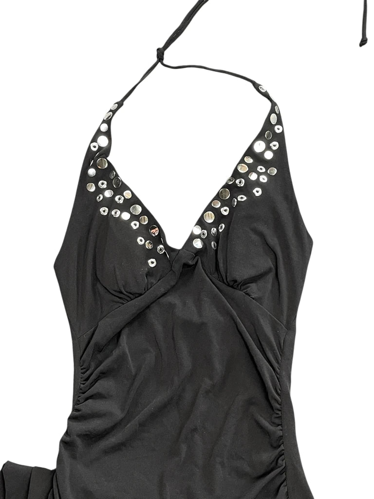Ruby Rox Sleek Black Mini Dress (S)