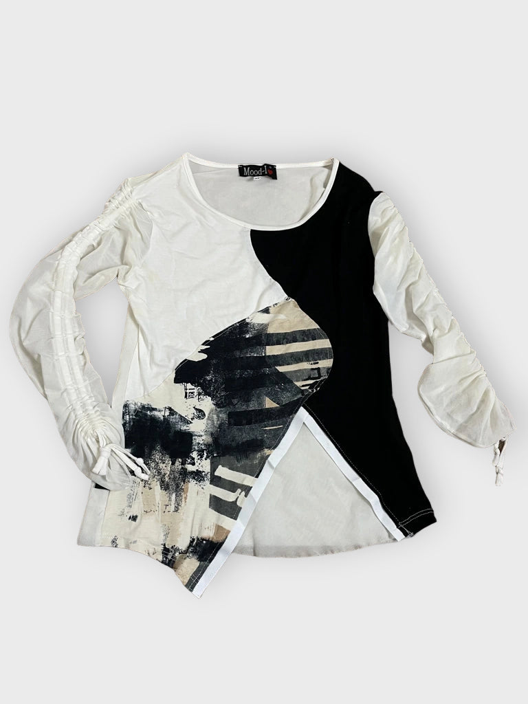 detail view, Mood-I Long Sleeve Shirt, vintage Y2K second hand piece, image 6