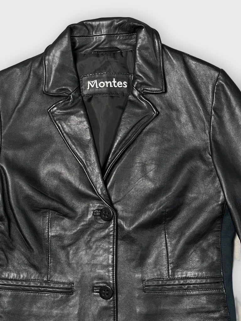 detail view, Montes Jacket, vintage Y2K second hand piece