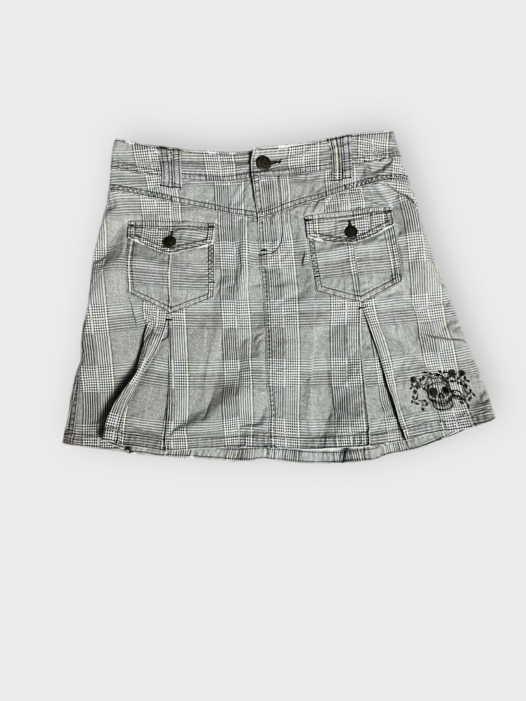 detail view, Sublevel Office Miniskirt, vintage Y2K second hand piece, image 6