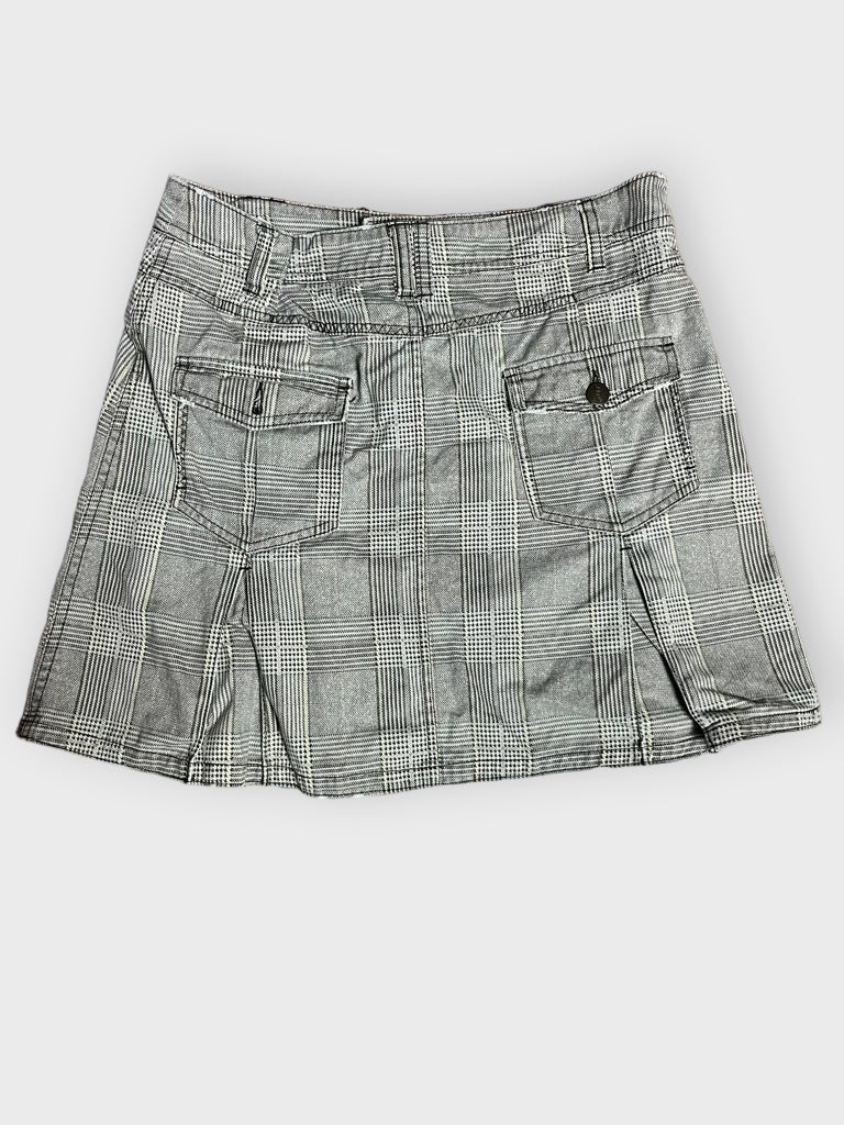 detail view, Sublevel Office Miniskirt, vintage Y2K second hand piece, image 4