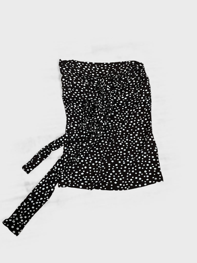 detail view, Max Mara Off-Shoulder Top, vintage Y2K second hand piece, image 6