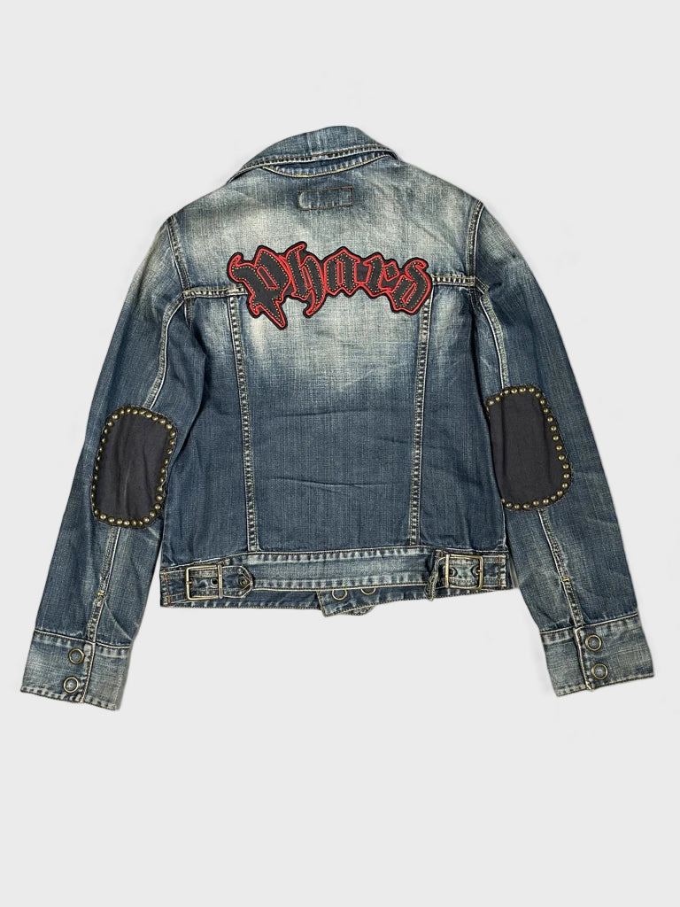 detail view, Phard Jeans Jacket, vintage Y2K second hand piece, image 5