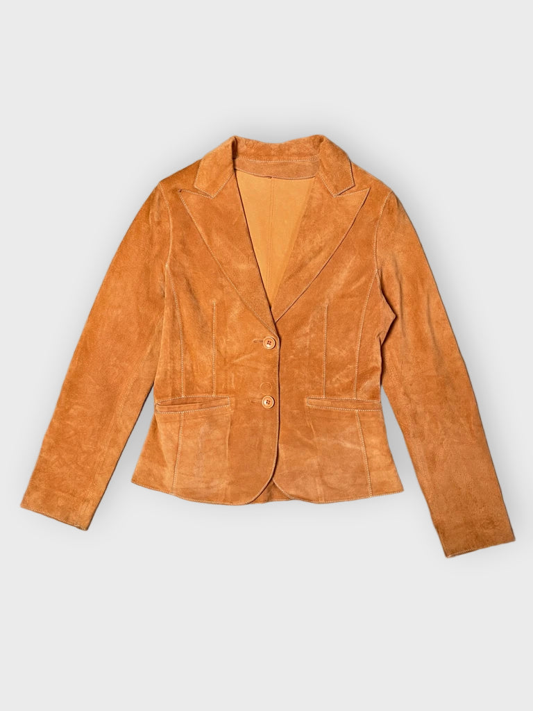 detail view, Sago Real Leather Jacket, vintage Y2K second hand piece, image 6