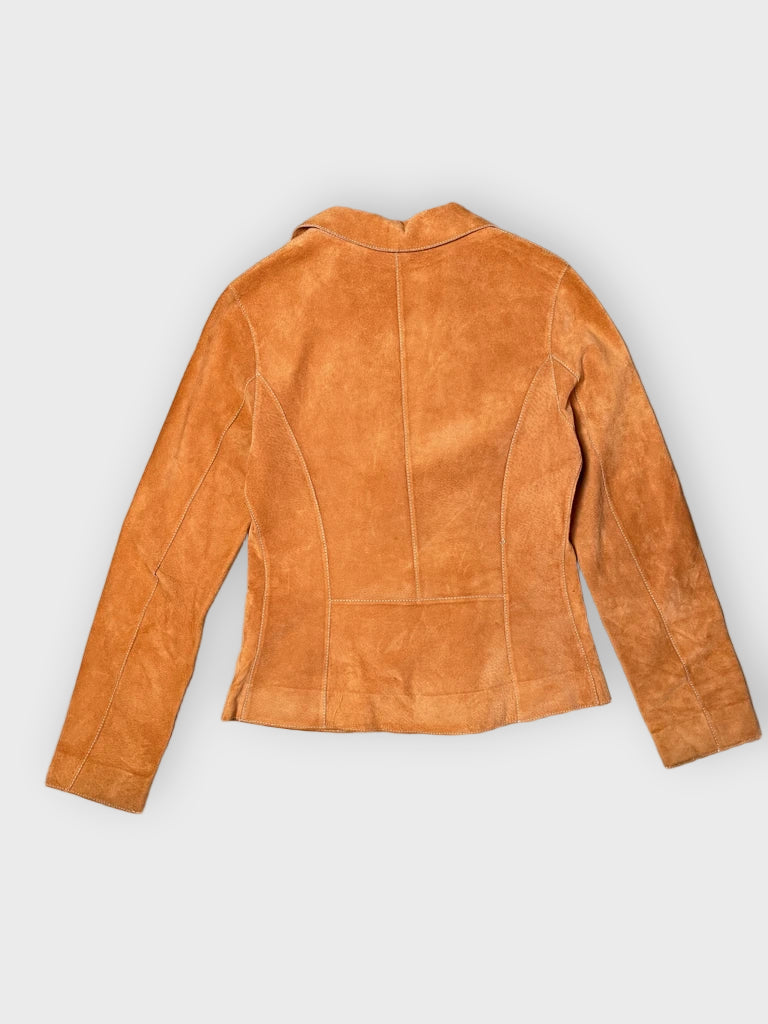 detail view, Sago Real Leather Jacket, vintage Y2K second hand piece, image 5