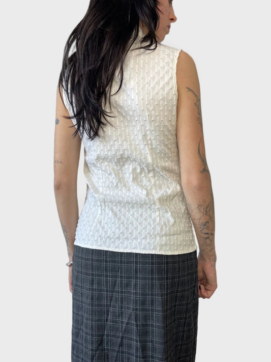 back view, Sleeveless Shirt, vintage Y2K second hand piece