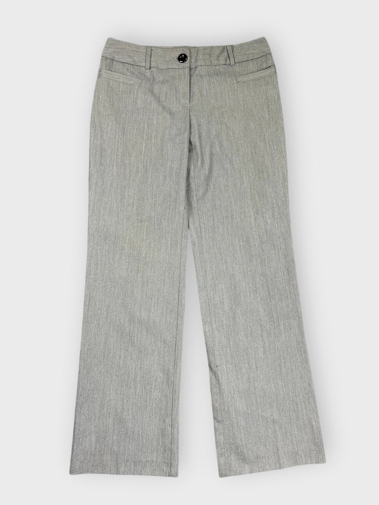 front view, Studio 1940 Grey Suit Pants, vintage Y2K second hand piece