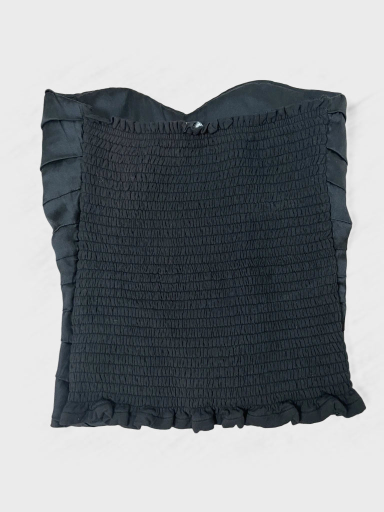 detail view, Bebe Tube Top, vintage Y2K second hand piece, image 4